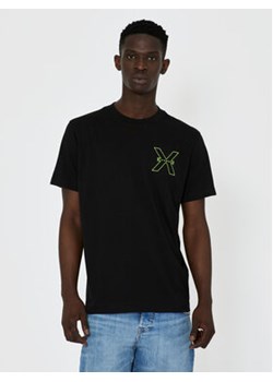 Richmond X T-Shirt Rached UMP24031TS Czarny Regular Fit ze sklepu MODIVO w kategorii T-shirty męskie - zdjęcie 168569369