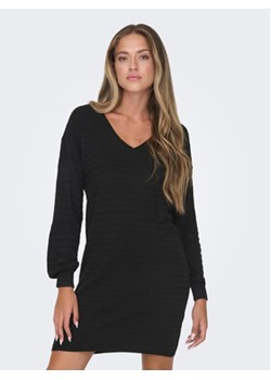 ONLY Sukienka dzianinowa 15294523 Czarny Regular Fit ze sklepu MODIVO w kategorii Sukienki - zdjęcie 168569425