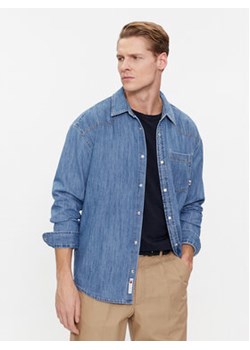 Tommy Jeans Koszula jeansowa Western DM0DM18330 Niebieski Relaxed Fit ze sklepu MODIVO w kategorii Koszule męskie - zdjęcie 168569727