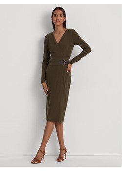 Lauren Ralph Lauren Sukienka codzienna 250751548008 Zielony Regular Fit ze sklepu MODIVO w kategorii Sukienki - zdjęcie 168569847