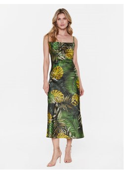Guess Sukienka codzienna Akilina W3GK85 WD8G2 Zielony Regular Fit ze sklepu MODIVO w kategorii Sukienki - zdjęcie 168570058