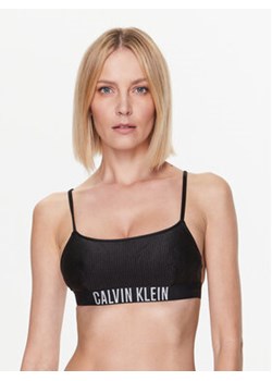 Calvin Klein Swimwear Góra od bikini KW0KW01969 Czarny ze sklepu MODIVO w kategorii Stroje kąpielowe - zdjęcie 168570119