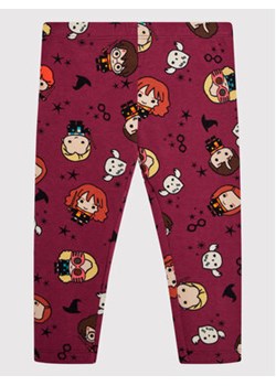 United Colors Of Benetton Legginsy HARRY POTTER 3VLUCF002 Bordowy Slim Fit ze sklepu MODIVO w kategorii Legginsy niemowlęce - zdjęcie 168570175