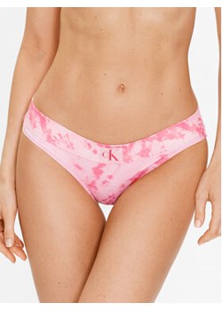 Calvin Klein Swimwear Dół od bikini KW0KW02124 Różowy ze sklepu MODIVO w kategorii Stroje kąpielowe - zdjęcie 168570467