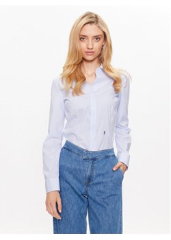 Seidensticker Koszula 60.080619 Niebieski Slim Fit ze sklepu MODIVO w kategorii Koszule damskie - zdjęcie 168570488