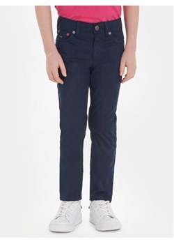 Tommy Hilfiger Spodnie materiałowe Scanton KB0KB08470 M Granatowy Regular Fit ze sklepu MODIVO w kategorii Spodnie chłopięce - zdjęcie 168570499