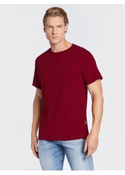 Imperial T-Shirt TK42EDTL Bordowy Regular Fit ze sklepu MODIVO w kategorii T-shirty męskie - zdjęcie 168570739