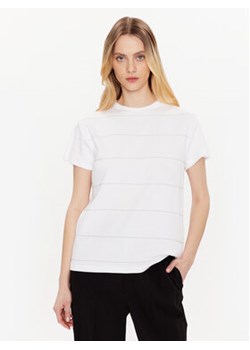 Fabiana Filippi T-Shirt JED273B561 Biały Regular Fit ze sklepu MODIVO w kategorii Bluzki damskie - zdjęcie 168570747
