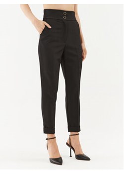 Rinascimento Spodnie materiałowe CFC0116018003 Czarny Regular Fit ze sklepu MODIVO w kategorii Spodnie damskie - zdjęcie 168570905