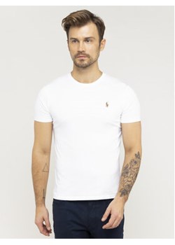 Polo Ralph Lauren T-Shirt 710740727 Biały Custom Slim Fit ze sklepu MODIVO w kategorii T-shirty męskie - zdjęcie 168571408