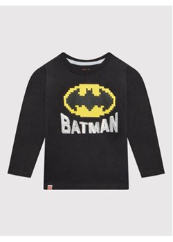 LEGO Bluzka BATMAN 12010401 Czarny Regular Fit ze sklepu MODIVO w kategorii T-shirty chłopięce - zdjęcie 168571759