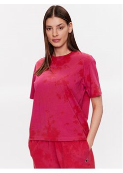 Champion T-Shirt 116075 Różowy Regular Fit ze sklepu MODIVO w kategorii Bluzki damskie - zdjęcie 168571917