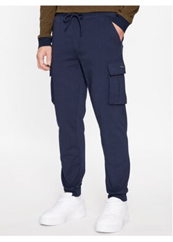 Aeronautica Militare Spodnie dresowe 232PF860F459 Granatowy Regular Fit ze sklepu MODIVO w kategorii Spodnie męskie - zdjęcie 168571927