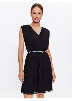 Armani Exchange Sukienka codzienna 6RYA09 YN3PZ 1200 Czarny Regular Fit ze sklepu MODIVO w kategorii Sukienki - zdjęcie 168571977
