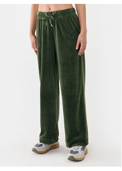 ONLY Spodnie dresowe 15302628 Zielony Wide Leg ze sklepu MODIVO w kategorii Spodnie damskie - zdjęcie 168572018