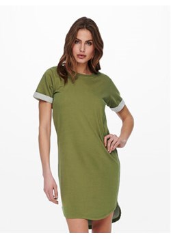 JDY Sukienka codzienna Ivy 15174793 Zielony Regular Fit ze sklepu MODIVO w kategorii Sukienki - zdjęcie 168572689