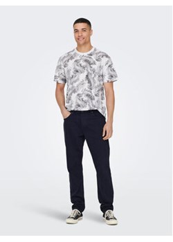 Only & Sons T-Shirt 22025283 Biały Regular Fit ze sklepu MODIVO w kategorii T-shirty męskie - zdjęcie 168572769