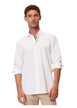 Marc O'Polo Koszula 327 1051 42256 Biały Regular Fit ze sklepu MODIVO w kategorii Koszule męskie - zdjęcie 168573109