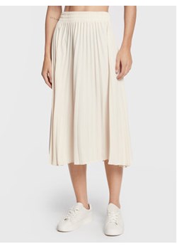 Gina Tricot Spódnica plisowana 17695 Beżowy Regular Fit ze sklepu MODIVO w kategorii Spódnice - zdjęcie 168573398