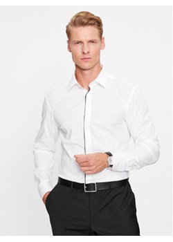 Boss Koszula H-HANK-Party2-221 50503240 Biały Slim Fit ze sklepu MODIVO w kategorii Koszule męskie - zdjęcie 168573658