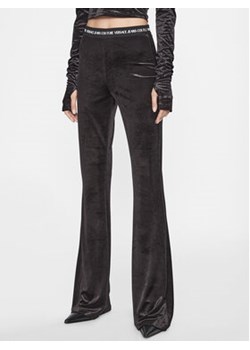 Versace Jeans Couture Spodnie materiałowe 75HAC1A7 Czarny Flared Leg ze sklepu MODIVO w kategorii Spodnie damskie - zdjęcie 168573739