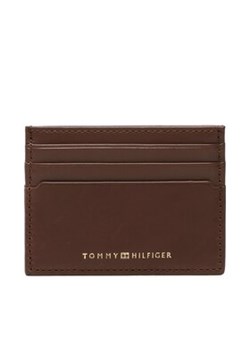 Tommy Hilfiger Etui na karty kredytowe Th Premium Leather Cc Holder AM0AM10987 Brązowy ze sklepu MODIVO w kategorii Etui - zdjęcie 168573855