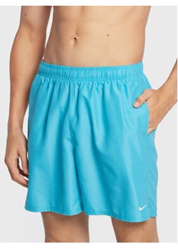 Nike Szorty kąpielowe Volley NESSA559 Niebieski Regular Fit ze sklepu MODIVO w kategorii Kąpielówki - zdjęcie 168574429