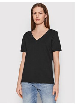 Pieces T-Shirt Ria 17120455 Czarny Regular Fit ze sklepu MODIVO w kategorii Bluzki damskie - zdjęcie 168574885