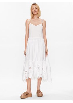 Boss Sukienka letnia 50487508 Biały Regular Fit ze sklepu MODIVO w kategorii Sukienki - zdjęcie 168575539