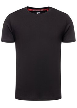 Alpha Industries T-Shirt Nasa 176506 Czarny Regular Fit ze sklepu MODIVO w kategorii T-shirty męskie - zdjęcie 168576058