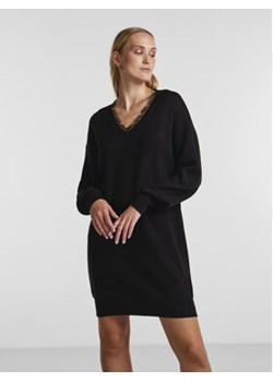 YAS Sukienka dzianinowa Bridie 26027634 Czarny Loose Fit ze sklepu MODIVO w kategorii Sukienki - zdjęcie 168576926