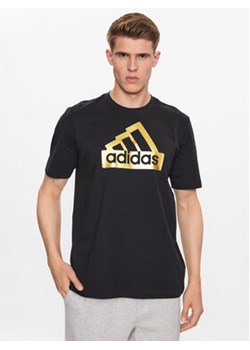 adidas T-Shirt II3468 Czarny Regular Fit ze sklepu MODIVO w kategorii T-shirty męskie - zdjęcie 168577389