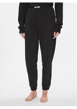 Calvin Klein Underwear Spodnie piżamowe 000QS7085E Czarny Relaxed Fit ze sklepu MODIVO w kategorii Piżamy damskie - zdjęcie 168578237