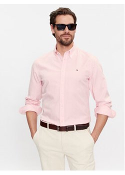Tommy Hilfiger Koszula MW0MW32904 Różowy Regular Fit ze sklepu MODIVO w kategorii Koszule męskie - zdjęcie 168578339