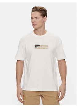 Calvin Klein T-Shirt Layered Gel Logo K10K111845 Biały Regular Fit ze sklepu MODIVO w kategorii T-shirty męskie - zdjęcie 168578495
