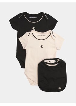 Calvin Klein Jeans Komplet 2 par body dziecięcych IN0IN00099 Kolorowy Regular Fit ze sklepu MODIVO w kategorii Komplety niemowlęce - zdjęcie 168578508
