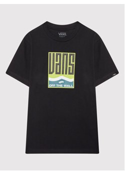 Vans T-Shirt Maze VN000030 Czarny Classic Fit ze sklepu MODIVO w kategorii T-shirty chłopięce - zdjęcie 168578838