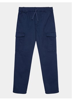 United Colors Of Benetton Spodnie materiałowe 4HM6CF01V Granatowy Regular Fit ze sklepu MODIVO w kategorii Spodnie chłopięce - zdjęcie 168578949