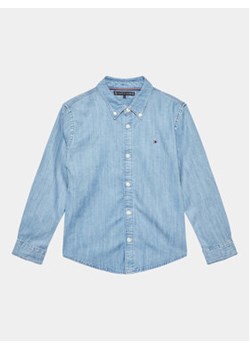 Tommy Hilfiger Koszula jeansowa KB0KB08228 Niebieski Regular Fit ze sklepu MODIVO w kategorii Koszule chłopięce - zdjęcie 168578967