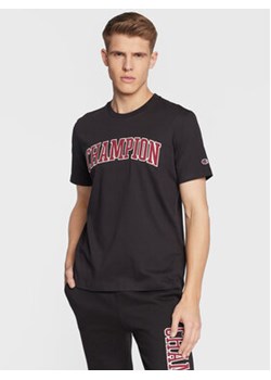 Champion T-Shirt Bookstore Logo 217882 Czarny Regular Fit ze sklepu MODIVO w kategorii T-shirty męskie - zdjęcie 168579207