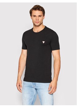 Guess T-Shirt M2YI24 J1311 Czarny Super Slim Fit ze sklepu MODIVO w kategorii T-shirty męskie - zdjęcie 168579626