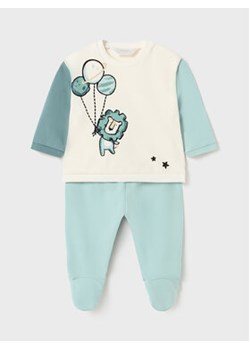 Mayoral Komplet bluzka i półśpiochy 2.511 Niebieski Regular Fit ze sklepu MODIVO w kategorii Komplety niemowlęce - zdjęcie 168579966
