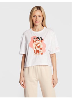 Puma T-Shirt Nextgen Artist Series 522596 Biały Relaxed Fit ze sklepu MODIVO w kategorii Bluzki damskie - zdjęcie 168580135