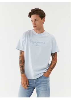 Pepe Jeans T-Shirt Jayden PM509098 Niebieski Regular Fit ze sklepu MODIVO w kategorii T-shirty męskie - zdjęcie 168580445