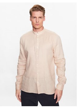 Hugo Koszula 50490740 Beżowy Slim Fit ze sklepu MODIVO w kategorii Koszule męskie - zdjęcie 168580625