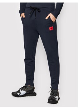 Hugo Spodnie dresowe Doak212 50447963 Granatowy Regular Fit ze sklepu MODIVO w kategorii Spodnie męskie - zdjęcie 168581089