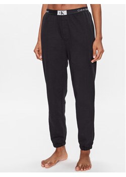Calvin Klein Underwear Spodnie piżamowe 000QS6943E Czarny Relaxed Fit ze sklepu MODIVO w kategorii Piżamy damskie - zdjęcie 168581198