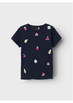 NAME IT T-Shirt 13215438 Granatowy Regular Fit ze sklepu MODIVO w kategorii Bluzki dziewczęce - zdjęcie 168581218