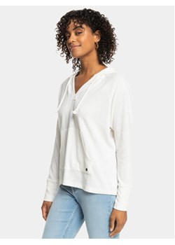 Roxy Bluza Dstination Surf Kttp ERJKT03928 Biały Regular Fit ze sklepu MODIVO w kategorii Bluzy damskie - zdjęcie 168581316