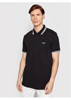 Boss Polo Paddy 50469055 Czarny Regular Fit ze sklepu MODIVO w kategorii T-shirty męskie - zdjęcie 168581615